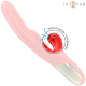 Вибратор INTENSE - KAROL MULTIFUNCTION VIBRATOR THRUST & STIMULATION & STIMULATING WAVES RED