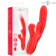 Вибратор INTENSE - KAROL MULTIFUNCTION VIBRATOR THRUST & STIMULATION & STIMULATING WAVES RED