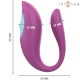 Вибратор INTENSE - ANNIE U-SHAPED VIBRATOR AND STIMULATOR PURPLE REMOTE CONTROL