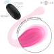 Вибратор INTENSE - JANICE U VIBRATOR DOUBLE STIMULATION 10 VIBRATIONS PINK REMOTE CONTROL