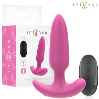 Анален разширител INTENSE - ROSS ANAL PLUG 10 VIBRATIONS PINK REMOTE CONTROL Анален разширител INTENSE - ROSS ANAL PLUG 10 VIBRATIONS PINK REMOTE CONTROL