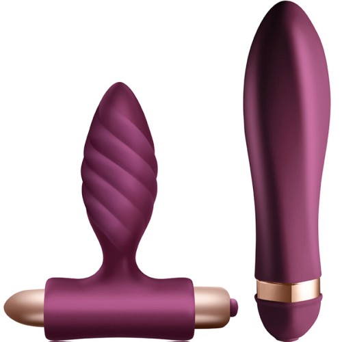 Комплект CLIMAXIMUM - DESIRE KIT TWISTED VIBRATOR + ANAL PLUG