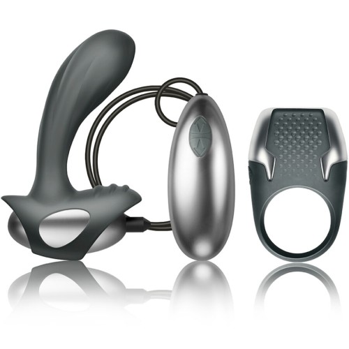 Комплект CLIMAXIMUM - EXCITE KIT COCK RING + WIRE PROSTATE MASSAGER