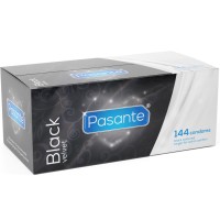 Презервативи PASANTE - BLACK VELVET CONDOMS BOX 144 UNIT