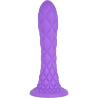 Дилдо SILEXD - DREAMY DILDO FANTASY LIQUID SILICONE THERMOREACTIVE VIOLET 18.5 CM