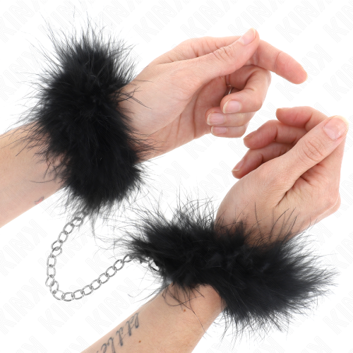 Белезници KINK - MINI FEATHER HAND CUFFS