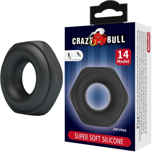 Пенис ринг CRAZY BULL - JARVIUS SILICONE RING MODEL 14