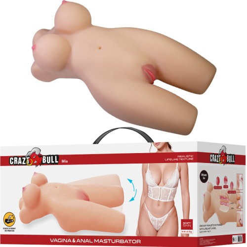 Мастурбатор CRAZY BULL - MIA REALISTIC FEMALE TORSO VAGINA AND ANAL 8.5 KG