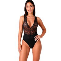 Секси боди PASSION - EVALIE BODY BLACK S/M Секси боди PASSION - EVALIE BODY BLACK S/M