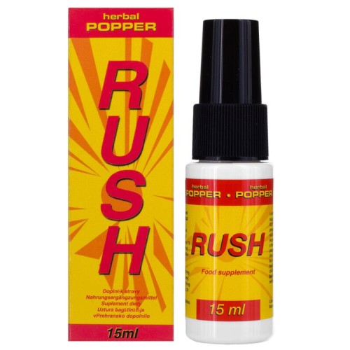 Билков попърс спрей COBECO - RUSH HERBAL POPPER SPRAY 15 ML - WEST
