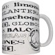 Чаша DIABLO PICANTE - WHITE MUG WITH BOOB SYNONYMS 370 ML