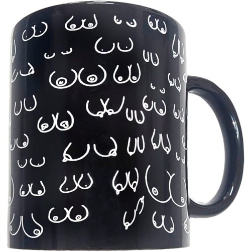 Чаша DIABLO PICANTE - BOOBS MUG BLACK 370 ML