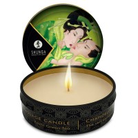 MINI CARESS BY CANDLELIGHT MASSAGE CANDLE  EXOTIC GREEN 