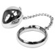 Пенис ринг METALHARD COCK RING 40MM + CHAIN BEAD | цена 90.87 лв.