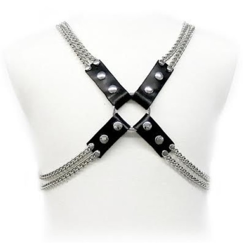 LEATHER BODY CHAIN HARNESS | LEATHER BODY LEATHER BODY CHAIN HARNESS