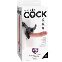 KING COCK HARNESS 9" COCK