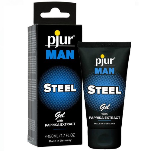 PJUR -MAN STEEL GEL 50 ML | цена 44.07 лв.