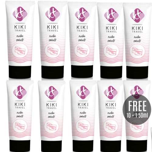 Лубрикант KIKÍ TRAVEL SWEET NUBE LUBRICANT 50 ML 10+1 FREE