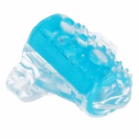 CASUAL RING TONGUE VIBRATING BLUE