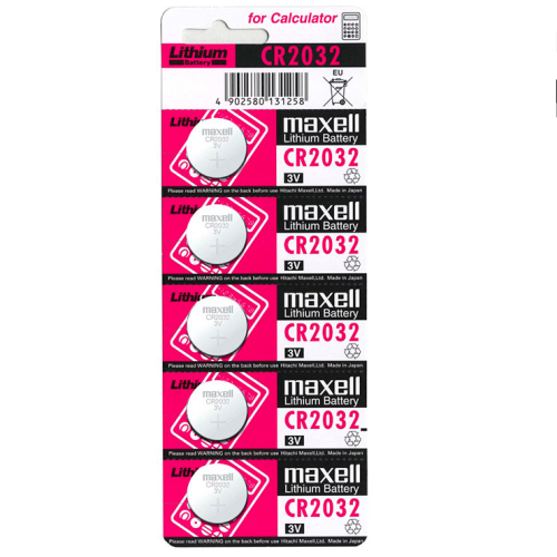 MAXELL BATTERY LITIO CR2032 3V 5UDS