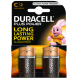 DURACELL PLUS POWER BATTERY C LR14 2 UNITS