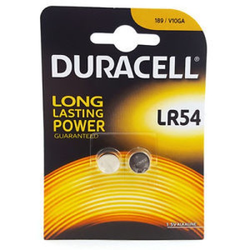 DURACELL BATTERY LR44 1,5V 2 UNITS