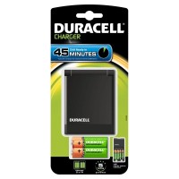 DURACELL CHARGUER 45MIN. + 2xAA 1700mAh + 2xAAA 750mAh