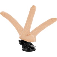 BASED COCK REALISTIC BENDABLE REMOTE CONTROL FLESH 18.5 