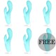 Вибратор MIA DRESDE VIBRATOR TURQUOISE 5+1 FREE | MIA Вибратор MIA DRESDE VIBRATOR TURQUOISE 5+1 FREE