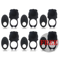Пенис ринг MIA COLOSSEO COCK RING REMOTE CONTROL BLACK 5