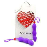 Анален разширител SANINEX CLIMAX BUTT PLUG AND RING PURP