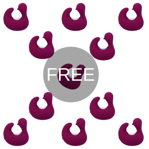 Вибратор COVERME VIBRATOR DUCKY PURPLE 10+1 FREE | COVERME Вибратор COVERME VIBRATOR DUCKY PURPLE 10+1 FREE
