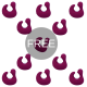 Вибратор COVERME VIBRATOR DUCKY PURPLE 10+1 FREE | COVERME Вибратор COVERME VIBRATOR DUCKY PURPLE 10+1 FREE