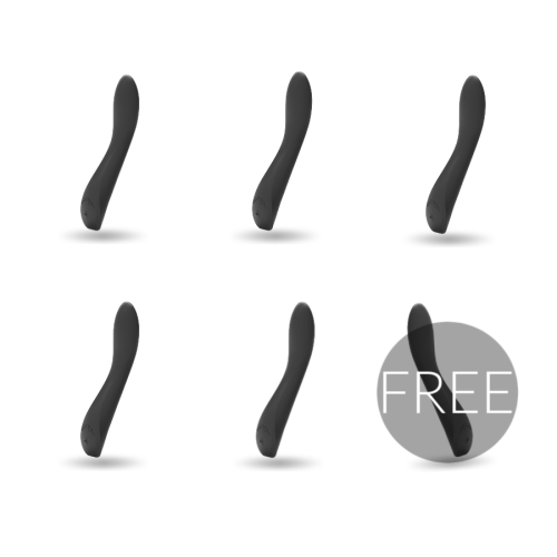 Вибратор BLACK & SILVER KEAN VIBRATOR TOUCH CONTROL 5+1 FREE | BLACK&SILVER Вибратор BLACK & SILVER KEAN VIBRATOR TOUCH CONTROL 5+1 FREE