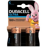 DURACELL ULTRA POWER BATTERY ALCALINA C LR14 2 UNITS