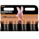 DURACELL PLUS POWER BATTERY AA LR6  8UNITS