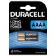 DURACELL ULTRA POWER BATTERY  ALCALINA AAAA MX2500 1,5V 2 UNITS