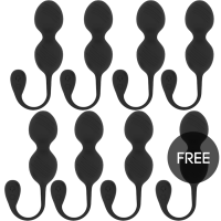 RITHUAL NISHA RECHARGEABLE KEGEL BALLS BLACK 7 + 1 FREE