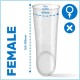FEMALE CONDOM THROUGH WITHOUT LATEX 3 UNITS