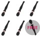 RITHUAL AKASHA WAND RECHARGEABLE  2.0 BLACK 5 + 1 FREE