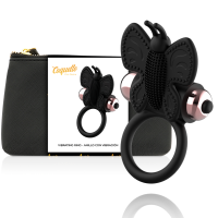 Вибратор COQUETTE COCK RING BUTTERFLY  WITH VIBRATOR BLA