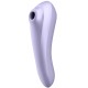 Вибратор SATISFYER DUAL PLEASURE AIR PULSE VIBRATOR MAUVE