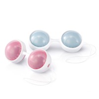 Луксозни вагинални топчета в синьо и розово за дискретен